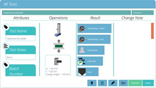 Software para torquímetros motorizados