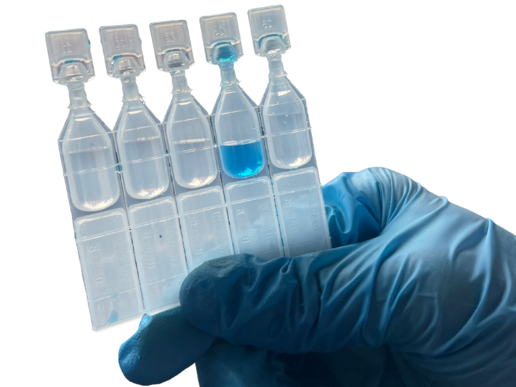 micro fuite échantillon