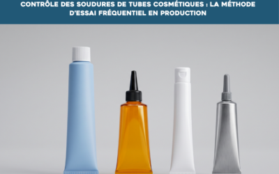 Contrôle des soudures de tubes cosmétiques : la méthode d’essai fréquentiel en production